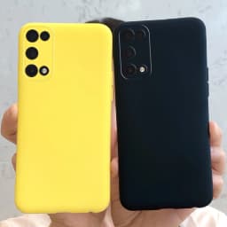 For Realme 7 5G Case Cover For Realme V5 Q2 Narzo 30 Pro 5G Candy Silicone Phone Cases Soft Cover For Realme7 5G RMX2111 Housing