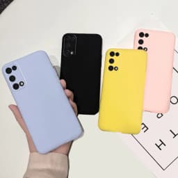 For Realme 7 5G Case Cover For Realme V5 Q2 Narzo 30 Pro 5G Candy Silicone Phone Cases Soft Cover For Realme7 5G RMX2111 Housing