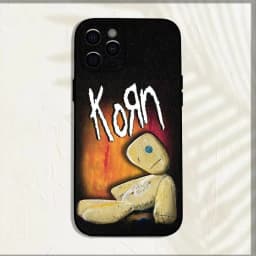 K-Korn Rock Band Phone Case For iPhone 16,15,14,13,12,11,Pro,X,XS,Max,XR,Plus,Mini Soft Black Cover