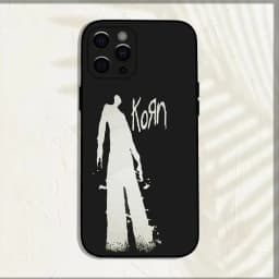 K-Korn Rock Band Phone Case For iPhone 16,15,14,13,12,11,Pro,X,XS,Max,XR,Plus,Mini Soft Black Cover