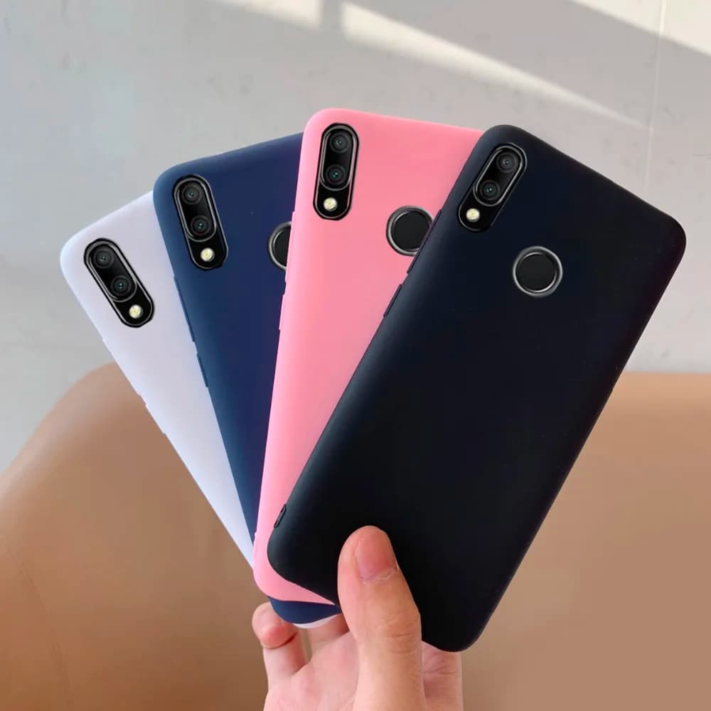 Silicone Cases For Huawei Y6 2019 Y5 Y6 Y7 Y9 2018 Y6S Y9S Y9 Prime 2019 Y5P Y6P Y7P Y7A Y8P Y8S UltraThin Shockproof Cover Case
