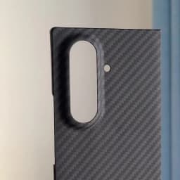 Real Carbon Case For Magsafe Magnetic For Samsung Galaxy Z Fold 7 back cover Ultra Thin Lens protection Aramid Fiber Carbon case