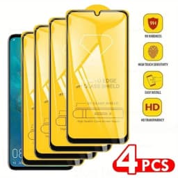 4Pcs 9D Tempered Glass for Xiaomi Redmi 15 4G 15C 14C 14R 13C 5G 13X 11 12C HD Screen Protectors 12 11A 10X Pro 10A 10C 10 Power