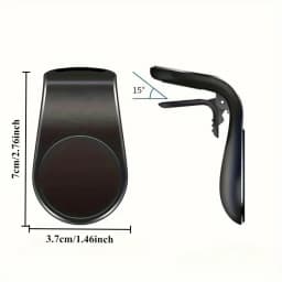 1Pc Magnet Car Mobile Phone Bracket L-shaped Car interior air Outlet Vent Bracket Magnetic Car Phone Bracket