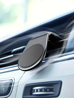 1Pc Magnet Car Mobile Phone Bracket L-shaped Car interior air Outlet Vent Bracket Magnetic Car Phone Bracket