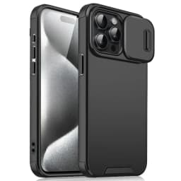 Matte Shockpoof Slide Camera Lens Protection Phone Case For Apple iPhone 17 16 Pro Max Armor Cover For Iphone16 17Pro 17Air