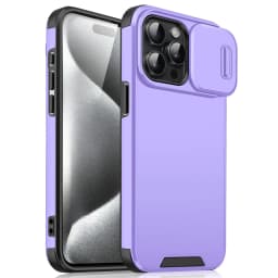 Matte Shockpoof Slide Camera Lens Protection Phone Case For Apple iPhone 17 16 Pro Max Armor Cover For Iphone16 17Pro 17Air
