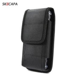 Oxford Cloth Belt Clip Holster Cover For Iphone 15 Pro Max 14 Plus 13 12 Mini 11 XR X XS Max 7 8 Plus Waist Bag Phone Pouch Case