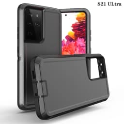 3 IN 1 Heavy Duty Armor Shockproof Dust-Proof Case For Samsung Galaxy S22 S21 S20 S23 S24 S25 S26Ultra S10 Note 20 10 9 8 Cover