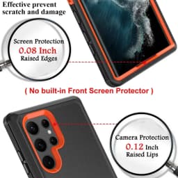 3 IN 1 Heavy Duty Armor Shockproof Dust-Proof Case For Samsung Galaxy S22 S21 S20 S23 S24 S25 S26Ultra S10 Note 20 10 9 8 Cover