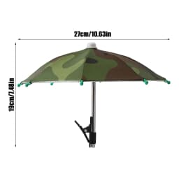 Cell Phone Umbrella Holder with Clip for Sun Shade Cell Phone Umbrella Phone Clip Outdoor Anti-Glare Sunshade Protect Your Phone