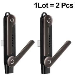 240W USB C OTG Adapter With Stand 90 Degree Type-C Female to PD Male Converter For iPhone 17 16 Macbook Samsung Phone Holder Cab