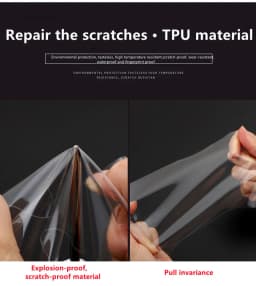 Car Headlight Protective Film Headlamp Taillight Transparent Black TPU Sticker Precut For Audi A6 S6 C8 2019 2020 Accessories
