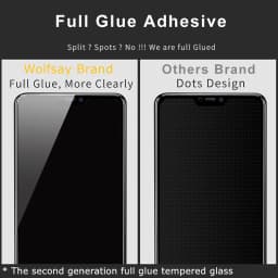 Full Cover Glue Screen Protector For Realme Note 50 Tempered Glass For Realme Note 50 Glass For Realme Note 50 Glass 6.74 inch