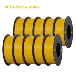 KINGROON 10KG 1.75mm PETG Filament Tangle-Free, High Quality 3D Printing Eco-friendly Plastic Consumables 22LBS, Vacuum Packaging 3D Printing