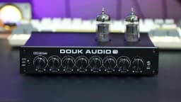 Nobsound HiFi 7-band EQ Equalizer Vacuum Tube Balanced XLR Stereo RCA Pre-amplifier with Tone Control for Desk Speaker