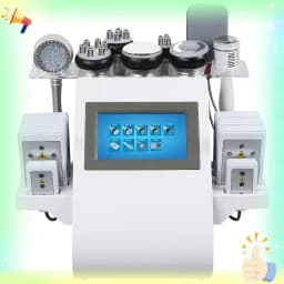 9 in 1 Tool 40K Cavitation Ultrasonic Body Slimming Machine Multi-Polar Frequency Anti-Wrinkle Rejuvenation Skin Lift Tighten