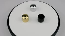 2pcs 6MM Metal Dome Tone Guitar Volume Tone Knobs Potentiometer Control Knobs For Electric Guitar Bass