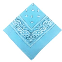 Fashion Bandana Kerchief Head Square Scarves Print Handkerchief Woman Man Hair Band Neck Scarf Sports Headwear Wrap Head Scarf
