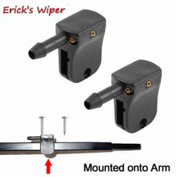 Erick's Wiper 2Pcs/set Car Washer Nozzle Spray Jet For Mercedes-Benz Vito W638 Sprinter Mounted onto Wiper Arm Sprayer