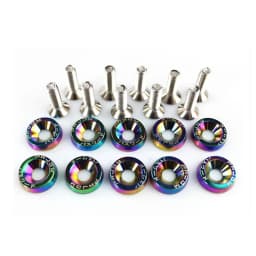 6MM Moto Screws For Honda Suzuki Yamaha Motorbike Nut Bolts License Plate Bracket Installation Fixing Motorcycle Car Screws