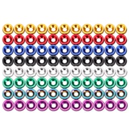 6MM Moto Screws For Honda Suzuki Yamaha Motorbike Nut Bolts License Plate Bracket Installation Fixing Motorcycle Car Screws