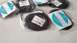 30-120mm Universal Mix Cassette Tape Universal Machine Belts Assorted Common Square Rubber Belt for Recorders Walkman DVD Drive