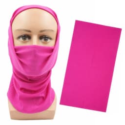 Outdoor Magic Bandana Solid Dyeing Color Cycling Hiking Scarves Fashion Headwrap Neck Tube Cover Fishing Windproof Face Mask