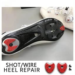 WIRE SHOT Road Bike Lock Shoes HEEL CLEAT Spare Cleats For The Sole Replaceable