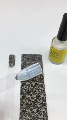 Black White Lace Rose Nails Foil Stickers Black Flowers Design Manicure Nail Art Transfer Paper Nails Art Decals
