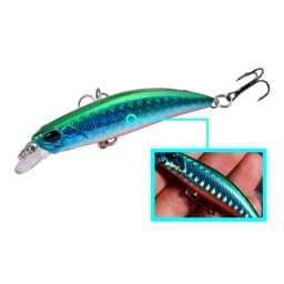 10pcs Laser Slow Minnow Fishing Lure Set 4g 7cm Wobblers Crankbaits Isca Artificial Hard Bait Carp Fishing Lures Kit Pesca