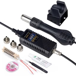 JCD 750W Heat Gun Digital Display Micro Rework Soldering Station Hot Air Gun For Welding Repair Tool Hair Dryer 8858