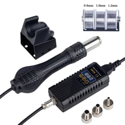 JCD 750W Heat Gun Digital Display Micro Rework Soldering Station Hot Air Gun For Welding Repair Tool Hair Dryer 8858