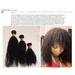 Mongolian Hair Afro Kinky Curly Hair Extension Human Hair Bundles With 4X4 Closure Natural Color Remy Curly Bundles With Closure