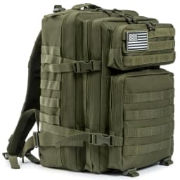 45L Tactical Backpack Large Capacity Outdoor Rucksack 3 Day Fitness Hiking Bag Hiking Camping Gear Backpacks