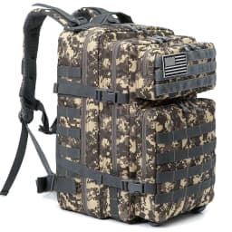 45L Tactical Backpack Large Capacity Outdoor Rucksack 3 Day Fitness Hiking Bag Hiking Camping Gear Backpacks