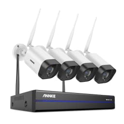 Annke 10CH 5MP CCTV System 264+ HD Wireless NVR Kit Outdor IR Night Vision IP Wifi Camera Security System CCTV Kit Two-way Audio