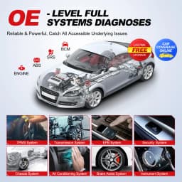 THINKTOOL MINI OBD2 Scanner Full System 28 Reset Automotive Tools Diagnosis Scanner Car Code Reader Free Update Car Tool