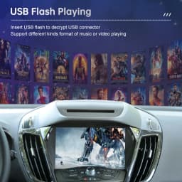 Wireless CarPlay for Ford Focus Escape Fiesta C-max Android Auto Interface Mirror Link AirPlay GPS Rear Camera View Car Player