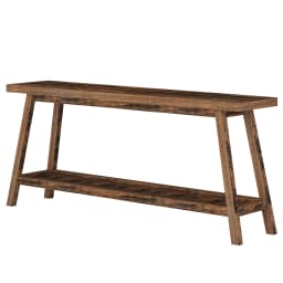 Tribesigns Farmhouse Console Entryway Table: 70.9 Inches All Wood Console Table for Entrance, Narrow Long Behind Sofa Table