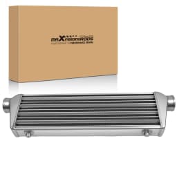 Universal Intercooler 27''x7''x2.5" Tube & Fin for Audi Jetta Inlet 2.5" / 64mm