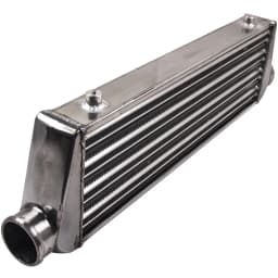 Universal Intercooler 27''x7''x2.5" Tube & Fin for Audi Jetta Inlet 2.5" / 64mm