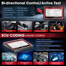 LAUNCH X431 PRO Elite OBD2 Scanner Scan Tool with CANFD DOIP Automotive Diagnostic Tool ECU Coding Full System,37+ Resets,FCA