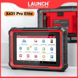 LAUNCH X431 PRO Elite OBD2 Scanner Scan Tool with CANFD DOIP Automotive Diagnostic Tool ECU Coding Full System,37+ Resets,FCA