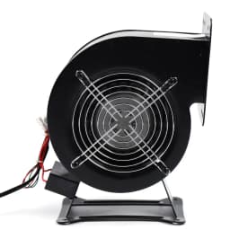 Round Flange Arch Fan Low Noise 120W Centrifugal Blower Outdoor Wood Furnace Boiler Fans for Extruder Heat Dissipation
