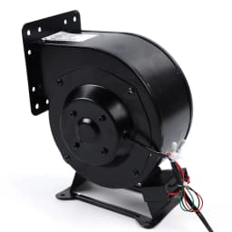 Round Flange Arch Fan Low Noise 120W Centrifugal Blower Outdoor Wood Furnace Boiler Fans for Extruder Heat Dissipation