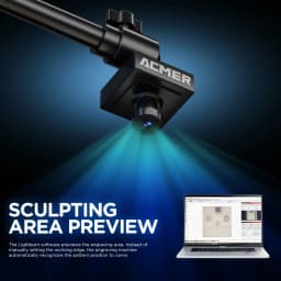 ACMER A500 Lightbrun Camera for ACMER XTOOL SCULPFUN Atomstack Ortur IKIER CREALITY TWO TREES COMGROW Laser Engraving Machine