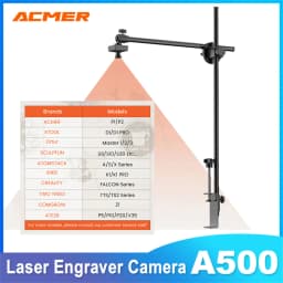 ACMER A500 Lightbrun Camera for ACMER XTOOL SCULPFUN Atomstack Ortur IKIER CREALITY TWO TREES COMGROW Laser Engraving Machine