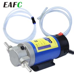 Portable 12V/24V Oil Transfer Pump 1-4L/min Extractor Fluid Suction Electric Change Fuel Pump Siphon Tool for Car Motor Boats