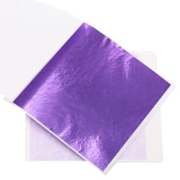 100pcs/10colors sheet Pink Gold Leaf Imitation Sliver Foil Papers DIY Art Crafts Design packaging material Food decoration